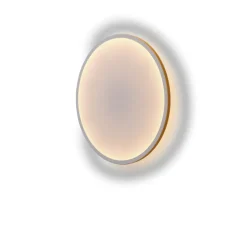 Applique murale, Calm, blanc et orange, LED, dim, 2200K, 1000 lm, Ø68cm, H7,25cm - Muuto