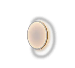 Applique murale, Calm, blanc et orange, LED, dim, 2200K, 710 lm, Ø50cm, H7,25cm - Muuto