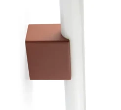 Applique murale, Calma, terracotta, verre opalin, LED, IP44, 2700K, 608lm, L50cm, P8cm - Faro