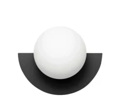 Applique murale, Candy big circle 180 L, noir et blanc, L37cm, P30cm - Swedish Ninja