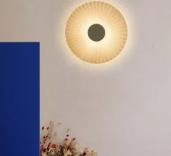 Applique murale, Carmen, sable doré, DIM, LED, 2700K, 746 lm, ⌀50cm, H50cm - Hartô