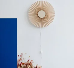 Applique murale, Carmen, sable doré, DIM, LED, 2700K, 746 lm, ⌀50cm, H50cm - Hartô