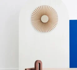 Applique murale, Carmen, sable doré, DIM, LED, 2700K, 746 lm, ⌀50cm, H50cm - Hartô