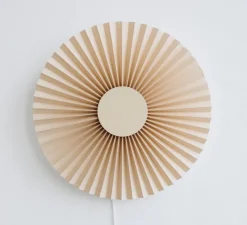 Applique murale, Carmen, sable doré, DIM, LED, 2700K, 746 lm, ⌀50cm, H50cm - Hartô