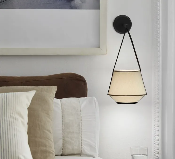 Applique murale, Carrie, sable, L20cm, H47cm - Forestier