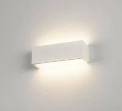 Applique murale, Chrombo, blanc, LED, dim, 3000K, 790 lm, L30cm, H10cm - SLV