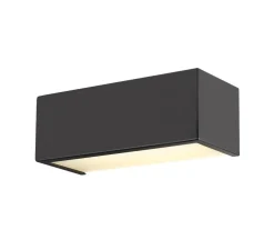 Applique murale, Chrombo, noir, LED, dim, 3000K, 790 lm, L30cm, H10cm - SLV