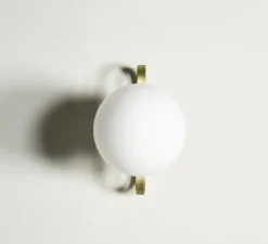 Applique murale, Cime, laiton, L20cm, H30cm - Eno Studio