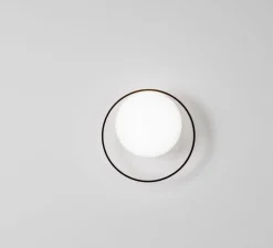 Applique murale, Circ A-3722, noir, LED, dim, 2700K, 730 lm, Ø22,4cm, H13,8cm - Estiluz