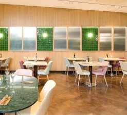 Applique murale, Circ A-3720, version indoor, or mat, LED, dim, 2700K, 870 lm, L16cm, H30cm - Estiluz