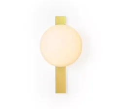 Applique murale, Circ A-3720, version indoor, or mat, LED, dim, 2700K, 870 lm, L16cm, H30cm - Estiluz