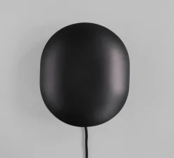 Applique murale, Clam, noir, L14cm, H26cm - 101 Copenhagen