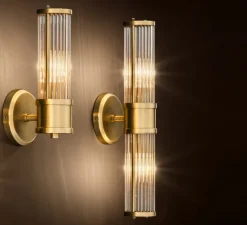 Applique murale, Claridges Double, laiton, L46,5cm, H13cm - Eichholtz