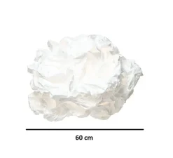 Applique murale, Cloud, blanc, Ø90cm - Proplamp