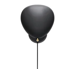 Applique murale, Cobra, avec câble, noir, L28,9cm, H33,3cm - Gubi