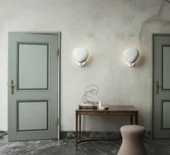 Applique murale, Cobra, blanc mat, H33,3cm, L28,9cm - Gubi