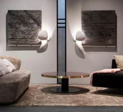 Applique murale, Cobra, blanc mat, H33,3cm, L28,9cm - Gubi