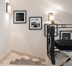 Applique murale, Coconette, bronze, blanc, L20cm, H40cm - Contardi