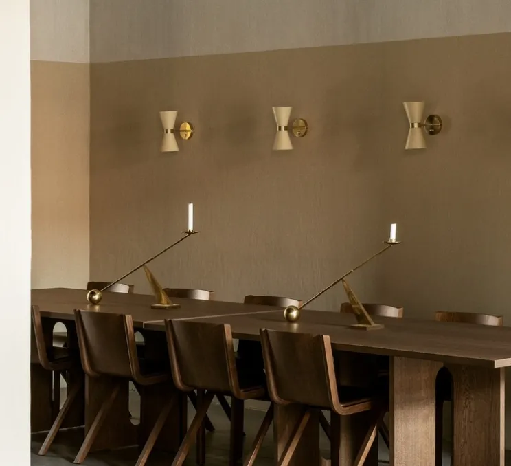 Applique murale, Collector, beige, Ø10,5cm, H25cm - Audo Copenhagen