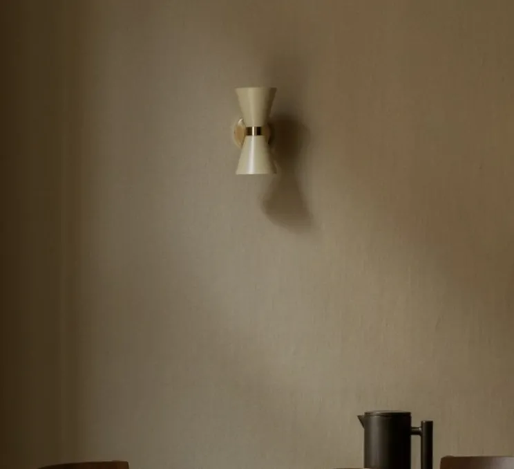 Applique murale, Collector, beige, Ø10,5cm, H25cm - Audo Copenhagen