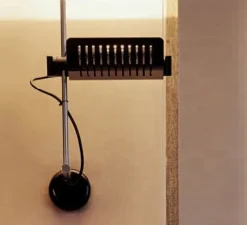 Applique murale, Colombo, noir, H40cm - Oluce