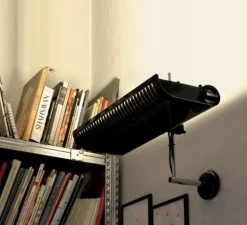 Applique murale, Colombo, noir, H40cm - Oluce