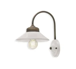 Applique murale, Colors C1630, crème, L20cm, H28cm - Ferroluce