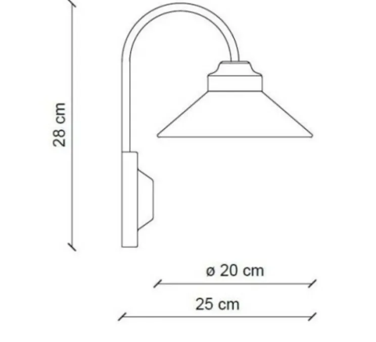 Applique murale, Colors C1630, crème, L20cm, H28cm - Ferroluce
