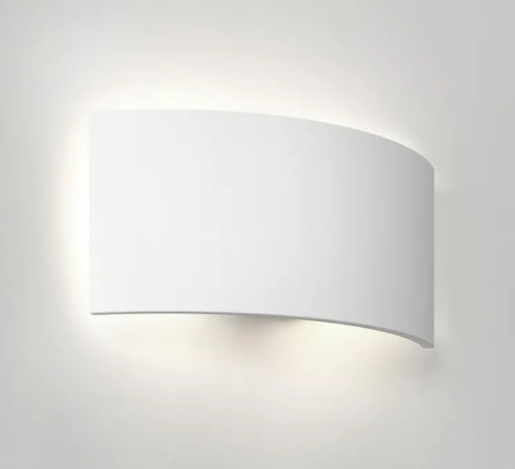 Applique murale, Comino 320, plâtre, brut à peindre, L32cm, H15cm - Astro