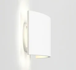 Applique murale, Comino 320, plâtre, brut à peindre, L32cm, H15cm - Astro