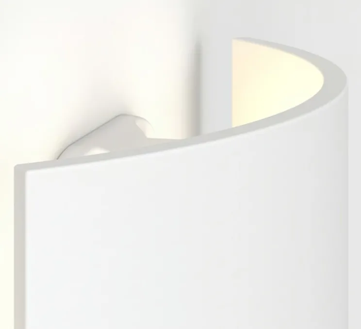 Applique murale, Comino 320, plâtre, brut à peindre, L32cm, H15cm - Astro