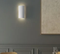 Applique murale, Comino 155, plâtre, brut à peindre, L15,5cm, H32cm - Astro