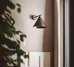 Applique murale, Cone 286.08.MM, bronze morocco, L21cm, H22cm - Il Fanale