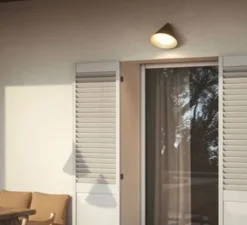 Applique murale, Cone 286.16.OOB, laiton, IP55, Ø25cm, H24,2cm - Il Fanale