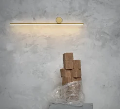 Applique murale, Coordinates Wall 1, champagne, LED, 2700K, 962lm, L80cm, H10cm - Flos