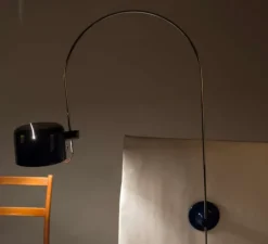 Applique murale, Coupé, noir, H115cm - Oluce