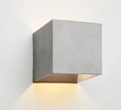 Applique murale, Cromia, Gris, L12,5cm, H12,5cm - Plato Design