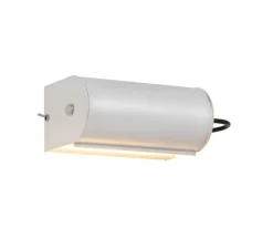 Applique murale, Cylindrique petite, blanc mat, L16cm, H10,5cm - Charlotte Perriand - Nemo Lighting