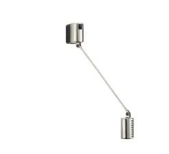 Applique murale, Daphine 35, nickel brossé, LED, 2700K, 410 lm, L35cm, H8cm - Lumina