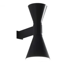 Applique murale, De Marseille, noir, L17cm, H40cm - Nemo Lighting