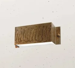 Applique murale, Decori 252.03.RF, cuivre antique, IP54, L28cm, H10cm - Il Fanale