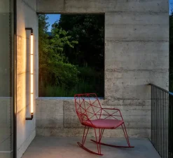 Applique murale d'extérieur, Arco, A-4000X, anthracite, IP65, LED, dim, 2700K, 1092 lm, L132,4cm, Ø3,5cm - Estiluz