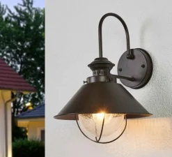 Applique murale d'extérieur, Nàutica-P, rouille, L26cm, H34cm - Faro