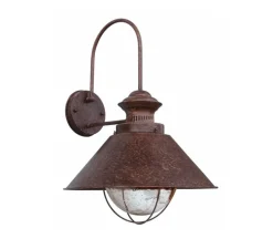 Applique murale d'extérieur, Nàutica-P, rouille, L26cm, H34cm - Faro