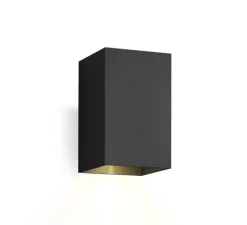 Applique murale d'extérieur, Box 3.0, noir, IP65,LED, 2700K, 400lm, Ø10cm, H16cm - Wever&Ducré