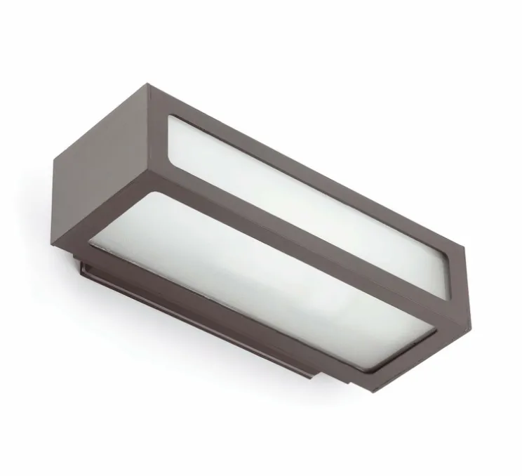 Applique murale d'extérieur, NATRON, anthracite, L28cm, P18cm - FARO