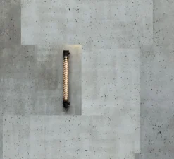 Applique murale, Dimmable, Elgar Coal, noir, LED, L100cm, H7cm - Sammode