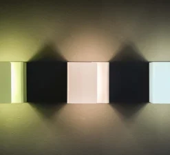 Applique murale, Ding, noir, Ø12cm, H12cm - Dark