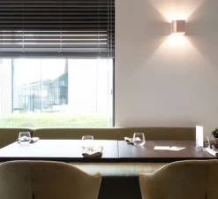 Applique murale, Ding, rose clair, Ø12cm, H12cm - Dark