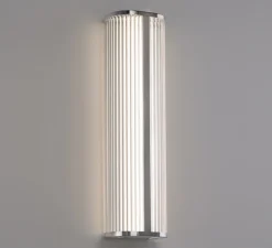 Applique murale, Diva 60, chrome, IP44, LED, 2700-3000K, 1250 lm, L16,5cm, H60cm - ACB